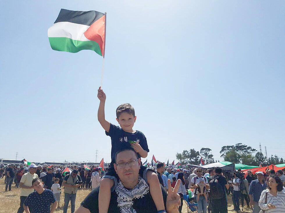 "Марш накбы" в Атлите