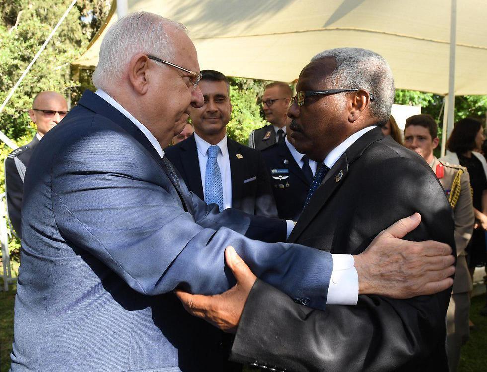 Rivlin at the event
