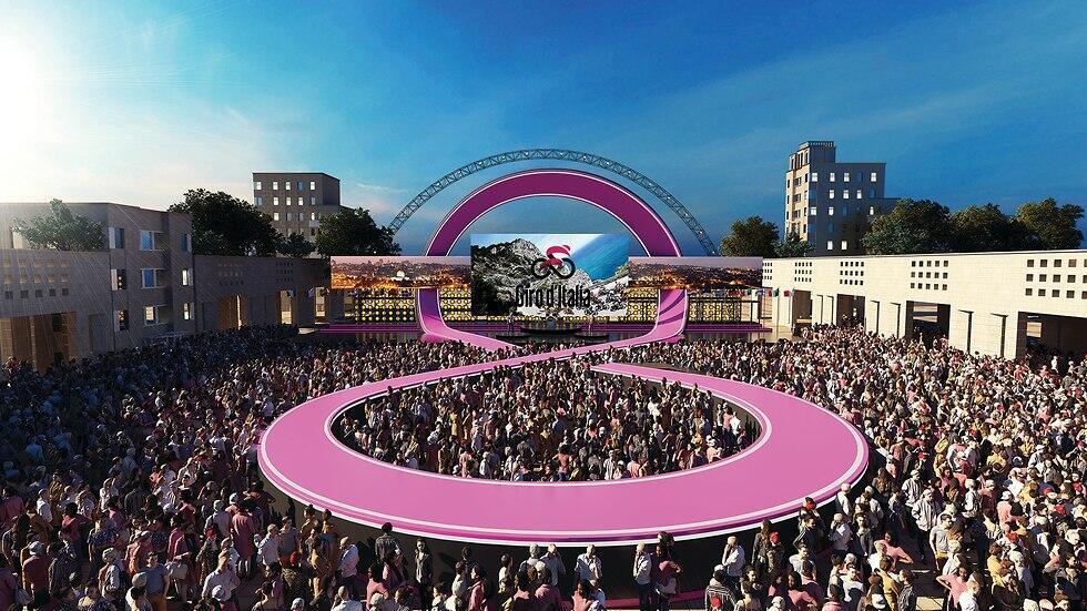 Так будет выглядеть старт. Фото: компьютерная графика (צילום: מאיה חנוך) Так будет выглядеть старт. Фото: компьютерная графика