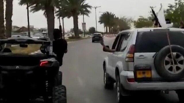 Гонки со стрельбой в честь свадьбы