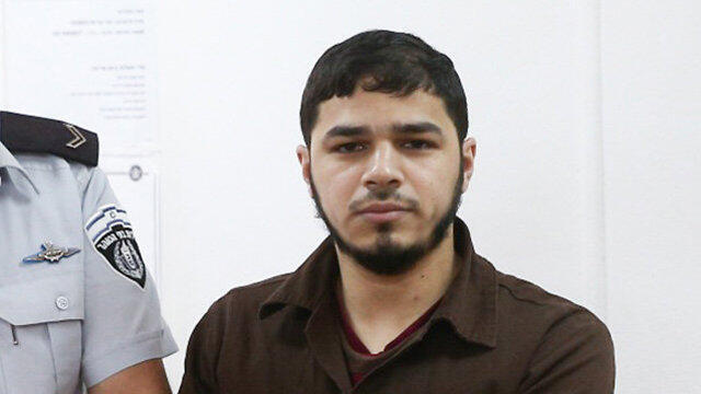 Terrorist Hamza Faiz (צילום: אוהד צויגנברג) Terrorist Hamza Faiz
