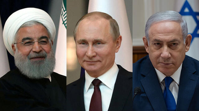 Рухани, Путин и Нетаниягу