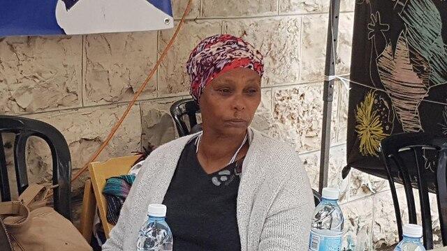 Avera Mengistu's mother (צילום: ישי פורת) Avera Mengistu's mother