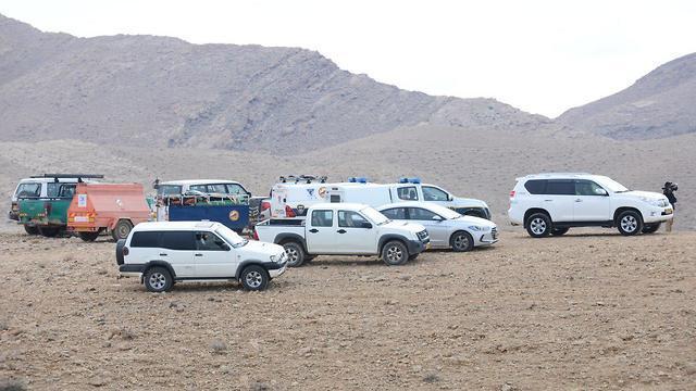 Поиск пострадавших в Негеве. Фото: Герцль Йосеф