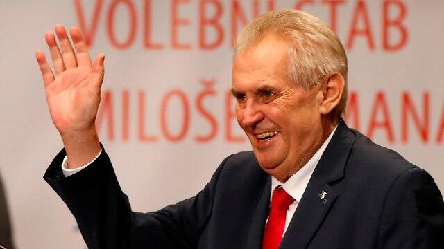 Czech President Zeman spoke out on Israel's behalf on numerous occasions