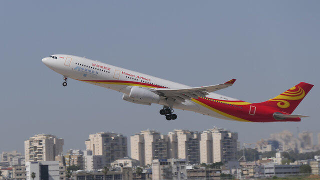 Лайнер компании Hainan Airlines
