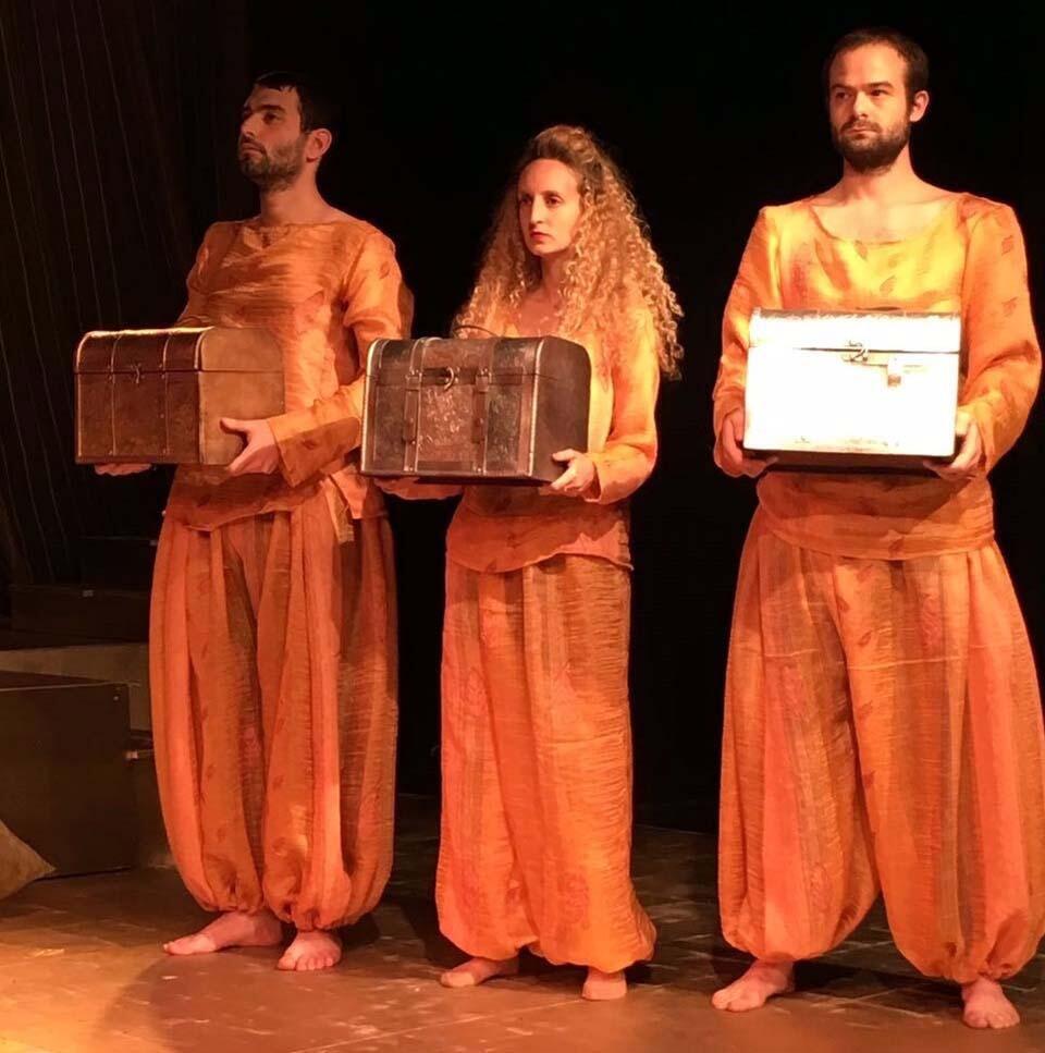 Сцена из спектакля "Венецианский купец". Фото: пресс-служба