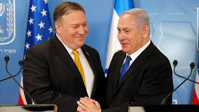 US Sect. of State Pompeo met PM Netanyahu in Israel Sunday