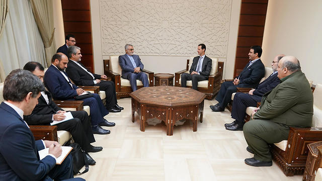 Boroujerdi was accompanied by a delegation of Iranian parliamentarians