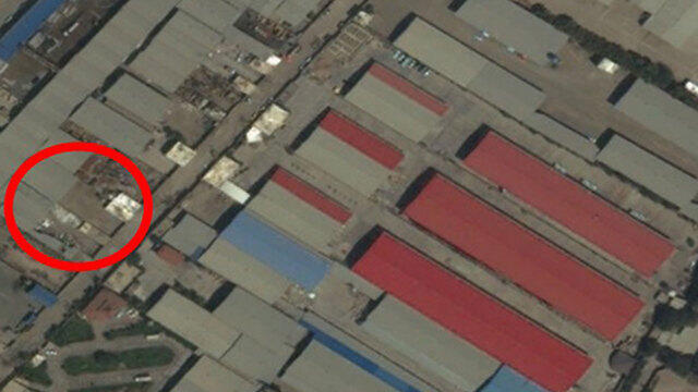 The nuclear archive at the Shorabad district of Tehran
