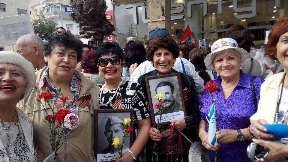 Парад Победы в Хайфе в 2017 году. Фото: пресс-служба мэрии 