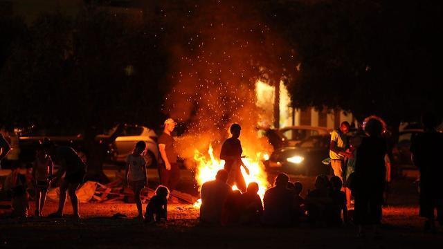 Lag B'Omer bonfire