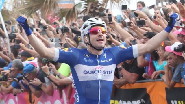 Победитель второго этапа Элива Вивиани. Фото: Орен Аарони (צילום: אורן אהרוני) Победитель второго этапа Элива Вивиани. Фото: Орен Аарони