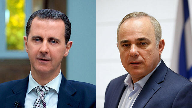 Syrian President Assad (L) will be eliminated and his regime toppled if he did not stop Iran, Energy Minister Steinitz declared (צילום: רויטרס) Syrian President Assad (L) will be eliminated and his regime toppled if he did not stop Iran, Energy Minister Steinitz declared