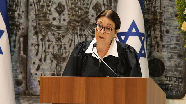 Chief Justice Hayut warned against the dangers of enacting an override power (צילום: עמית שאבי) Chief Justice Hayut warned against the dangers of enacting an override power