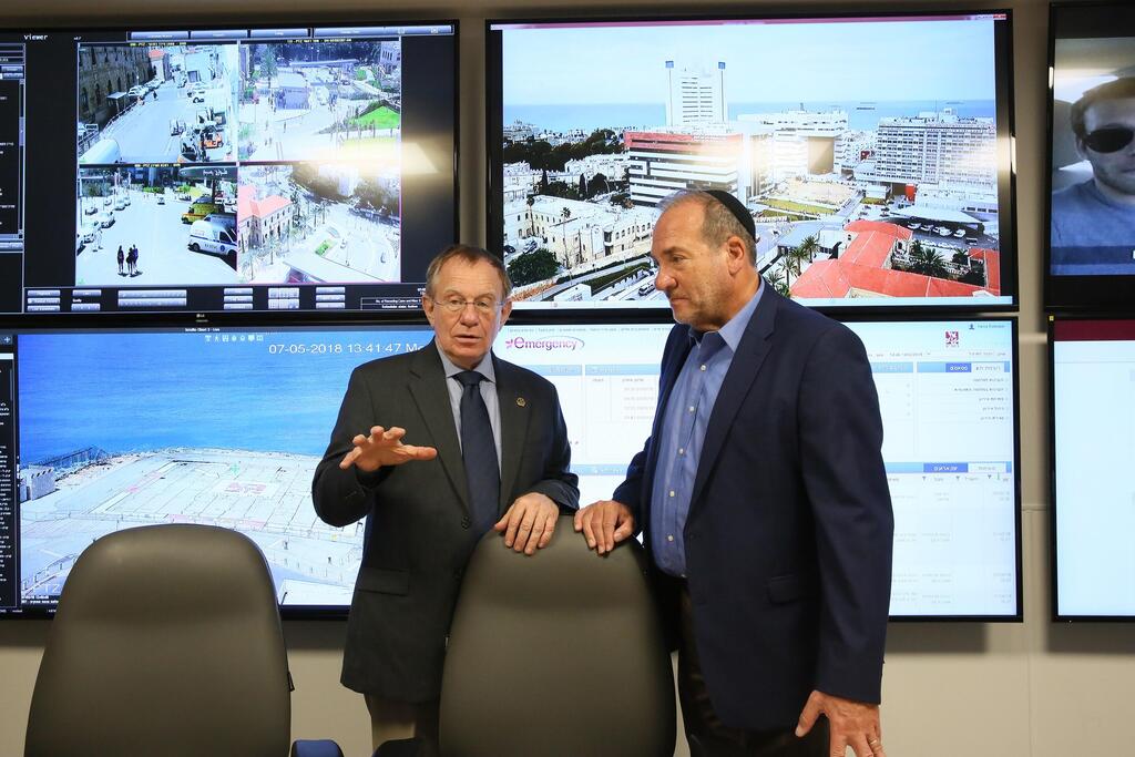 Защищенный центр в больнице "Рамбам". Фото: пресс-служба