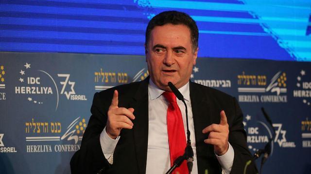 Minister Katz at the Herzliya Conference