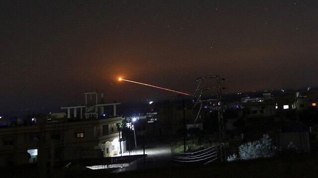 Syrian air defense fire targeting Israeli warplanes, missiles on Thursday