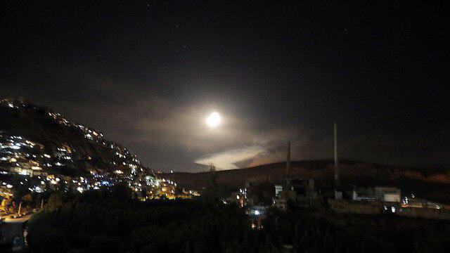 Interception of Israeli missiles in Syrianullnull Interception of Israeli missiles in Syria