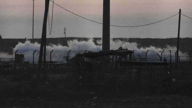 Aftermath of the fire