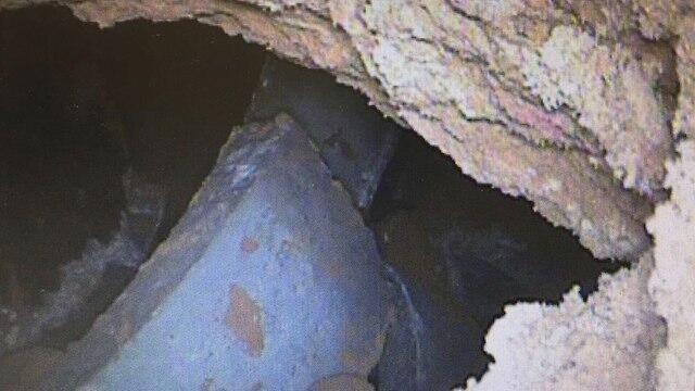 A look inside the tunnel (צילום: דובר צה"ל) A look inside the tunnel