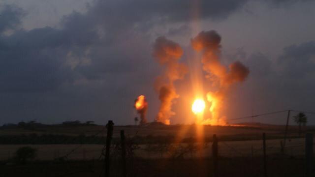 Удар по сектору Газы (архив)