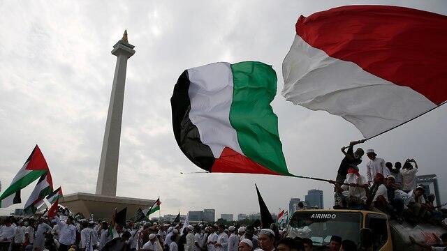 Jakarta Trump protests