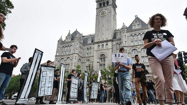 US Jews protest Trump's embassy move