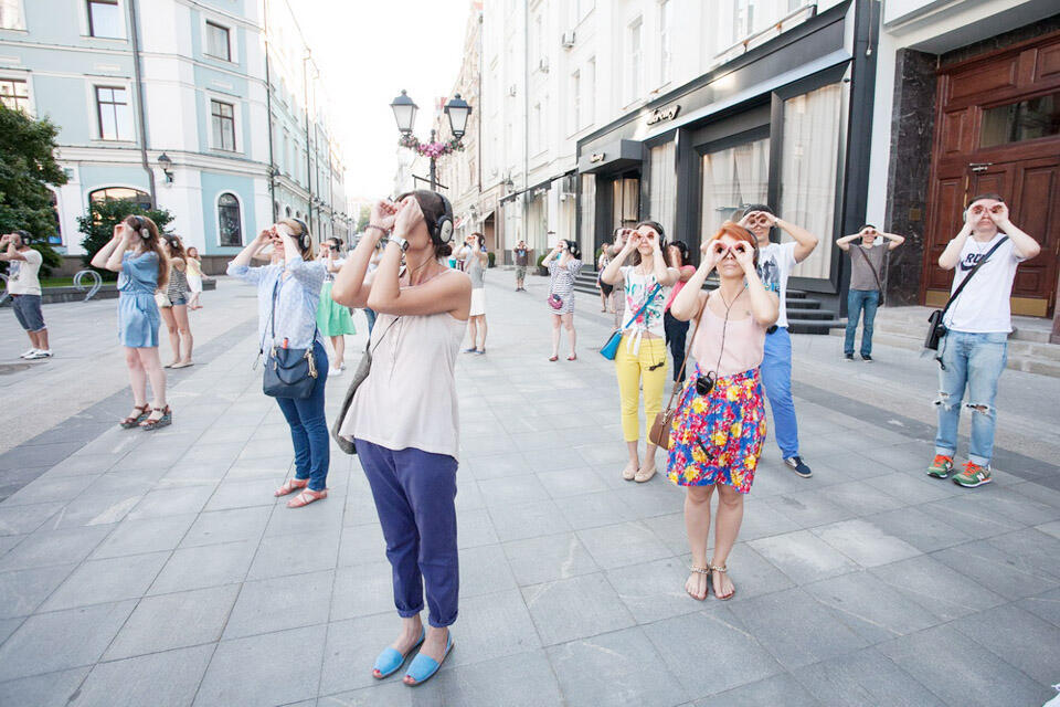 Фрагмент перформанса "Remote Jerusalem" (Швейцария - Германия), который пройдет на улицах Иерусалима Фото: Mike Vonotkovnullnull Фрагмент перформанса "Remote Jerusalem" (Швейцария - Германия), который пройдет на улицах Иерусалима Фото: Mike Vonotkov