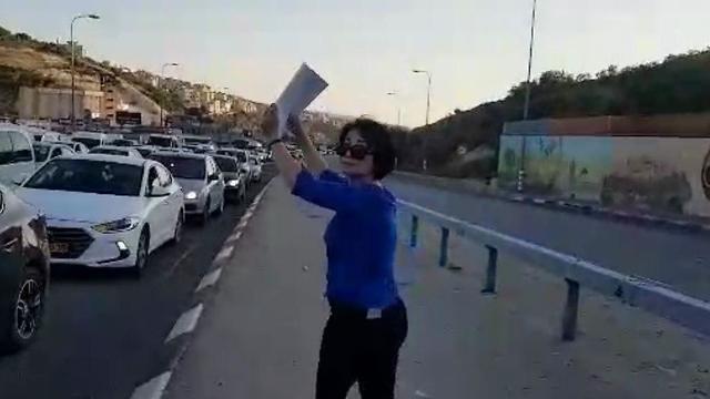 Zoabi protests killing of protesters on the Gaza bordernullnull Zoabi protests killing of protesters on the Gaza border