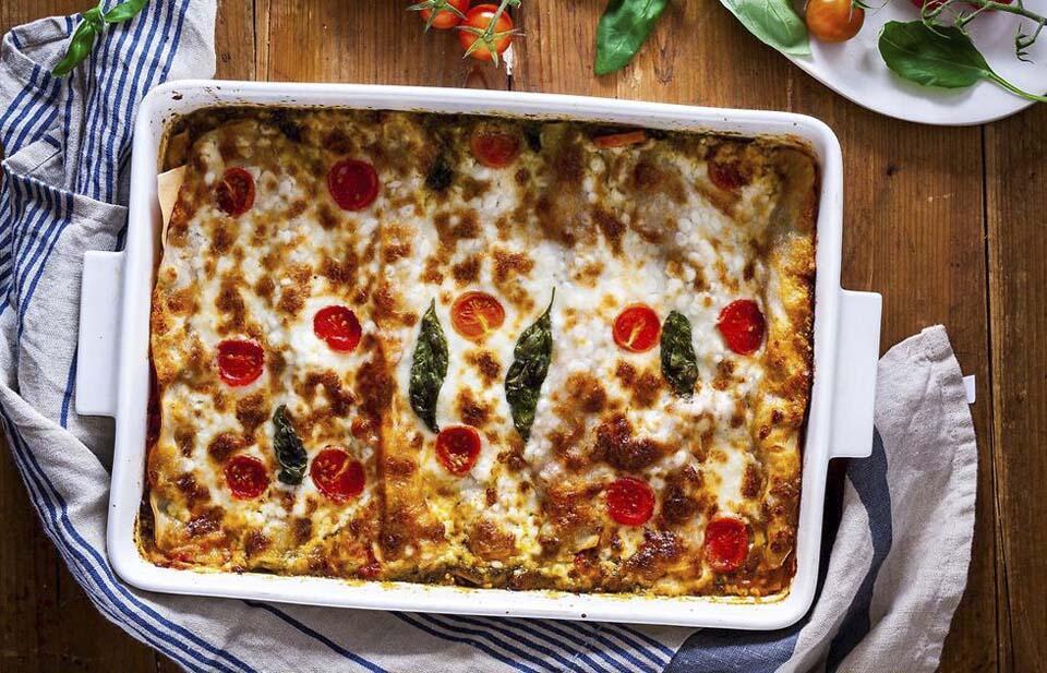 Трехцветная лазанья. Фото: Афик Габай (Фото: Афик Габай) Трехцветная лазанья. Фото: Афик Габай