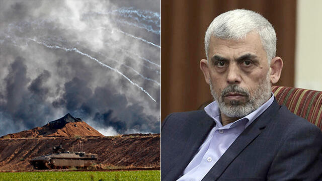 Синвар и Газа. Фото: AP, AFP