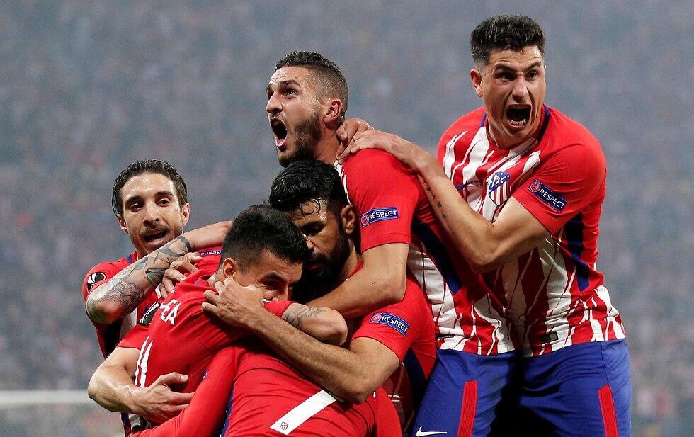 Атлетико торжествует. Фото: ЕРА (צילום: EPA) Атлетико торжествует. Фото: ЕРА