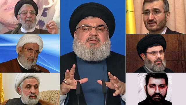 Насралла и его ближайшее окружение