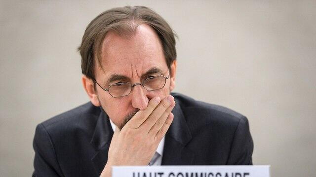 UNHRC Commissioner Zeid Ra'ad al-Hussein will appoint the commission of inquiry's members (צילום: AFP) UNHRC Commissioner Zeid Ra'ad al-Hussein will appoint the commission of inquiry's members