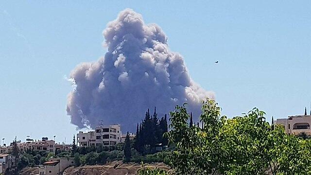 Удар по складу оружия в Сирии