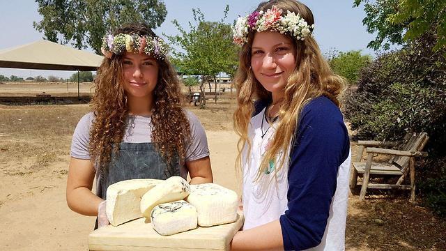 Traditionally celebrating Shvuot 