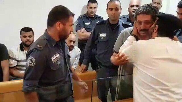 Farah was welcomed by cheers and hugs from his supporters