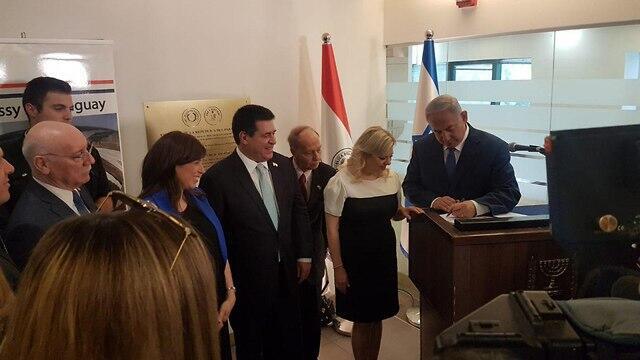 Paraguay Embassy opening in Jerusalem