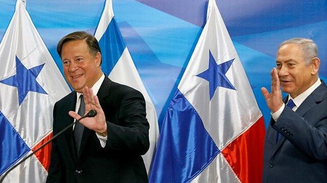 Президент Панамы Хуан-Карлос Варела во время визита в Израиль. Фото: EPA