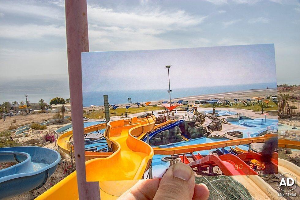 "Аттракция" в 1990 году и сегодня. Фото: Арик Данино (צילום: אריק דנינו) "Аттракция" в 1990 году и сегодня. Фото: Арик Данино