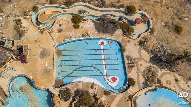 Заброшенный аквапарк "Аттракция". Фото: Арик Данино (צילום: אריק דנינו) Заброшенный аквапарк "Аттракция". Фото: Арик Данино