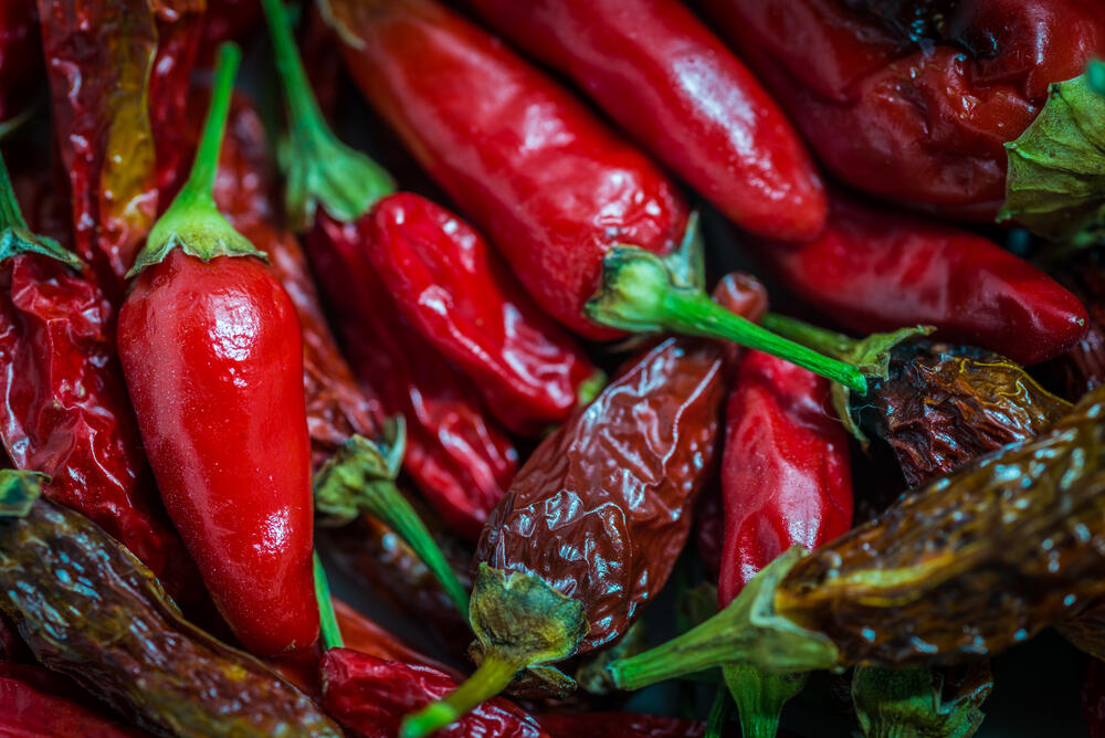 Photo: Shutterstock פלפל אדום חריף
