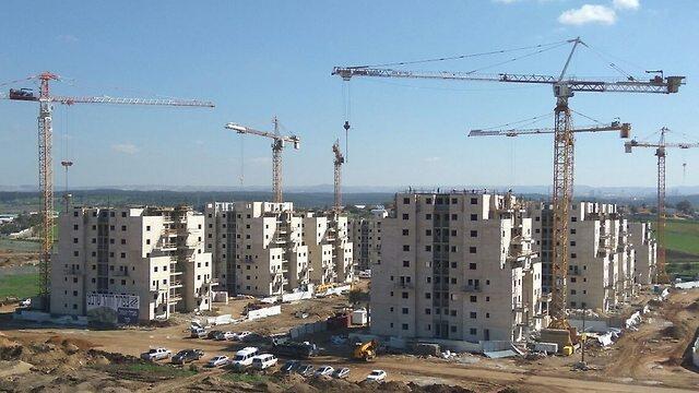 Строительство жилья в Израиле. Архив