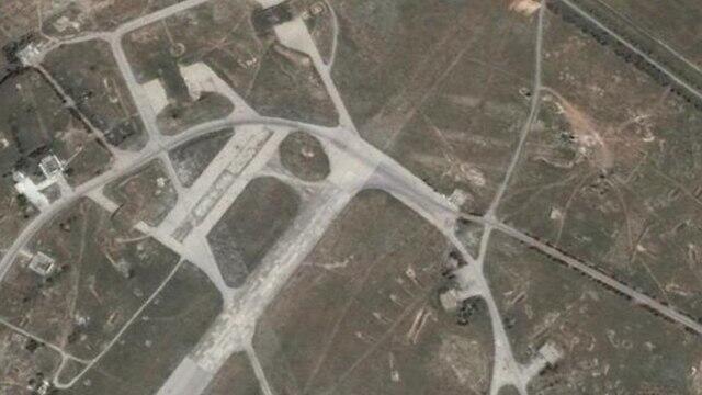 Military airbase in Homsnullnull Military airbase in Homs