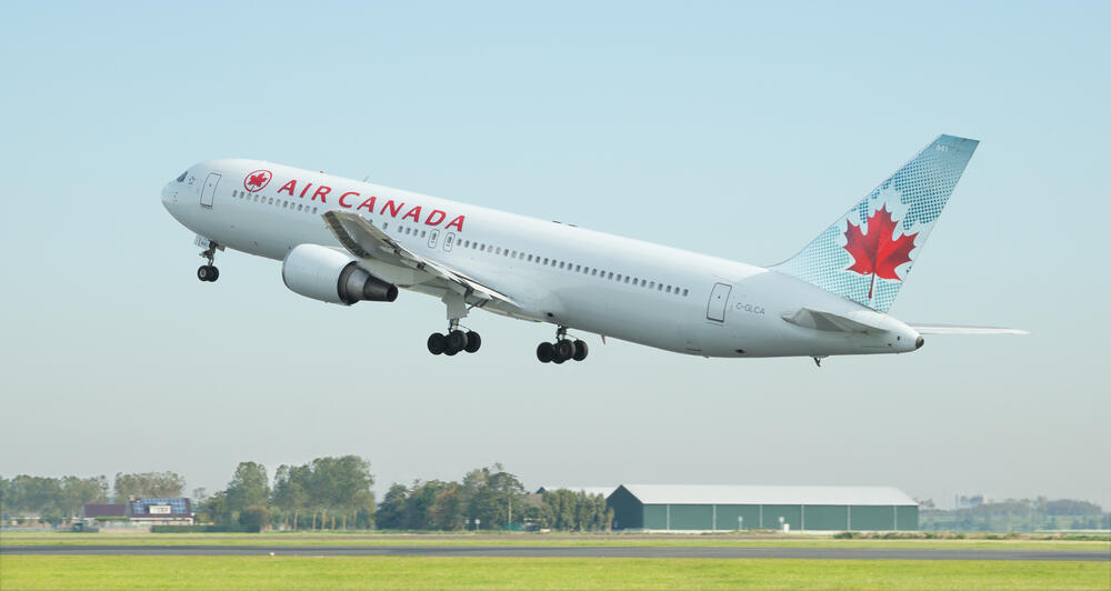 Air Canada (Photo: Shutterstock) מטוס אייר קנדה
