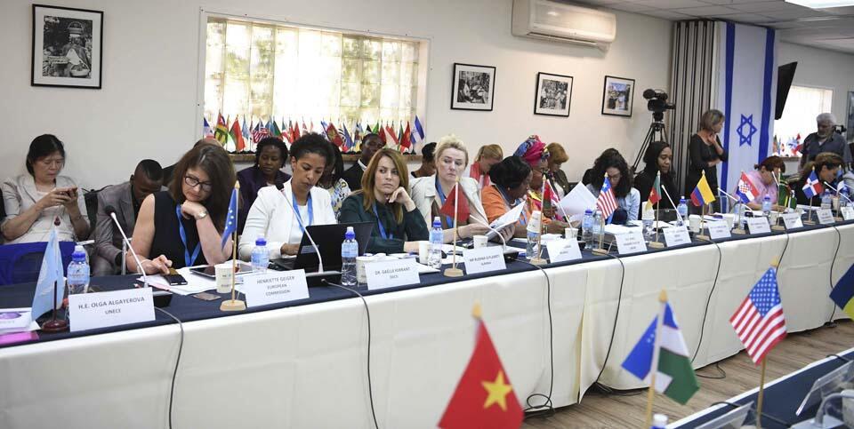 Во время работы Международного женского форума, открывшегося 28 мая в Хайфе