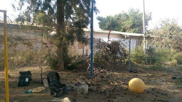 Mortar lands in Kindergarten yardnullnull Mortar lands in Kindergarten yard