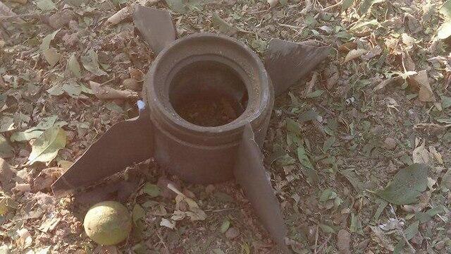 Хвостовое оперение палестинской ракеты, упавшей на юге Израиля. Фото: Ор Мазуз