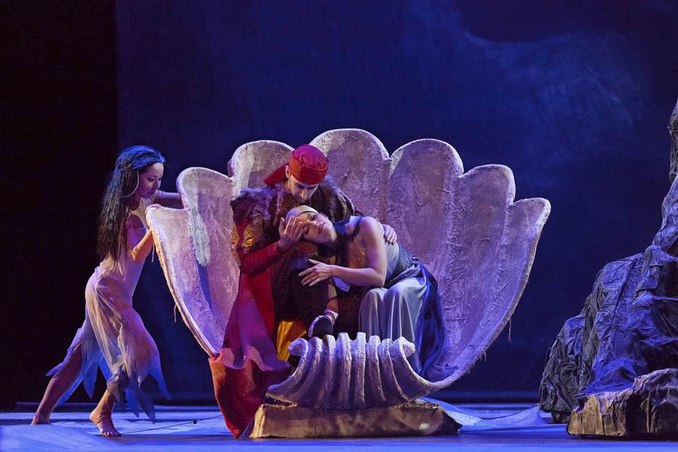  Сцена из оперы "Дидона и Эней". Фото: пресс-служба Израильской оперы